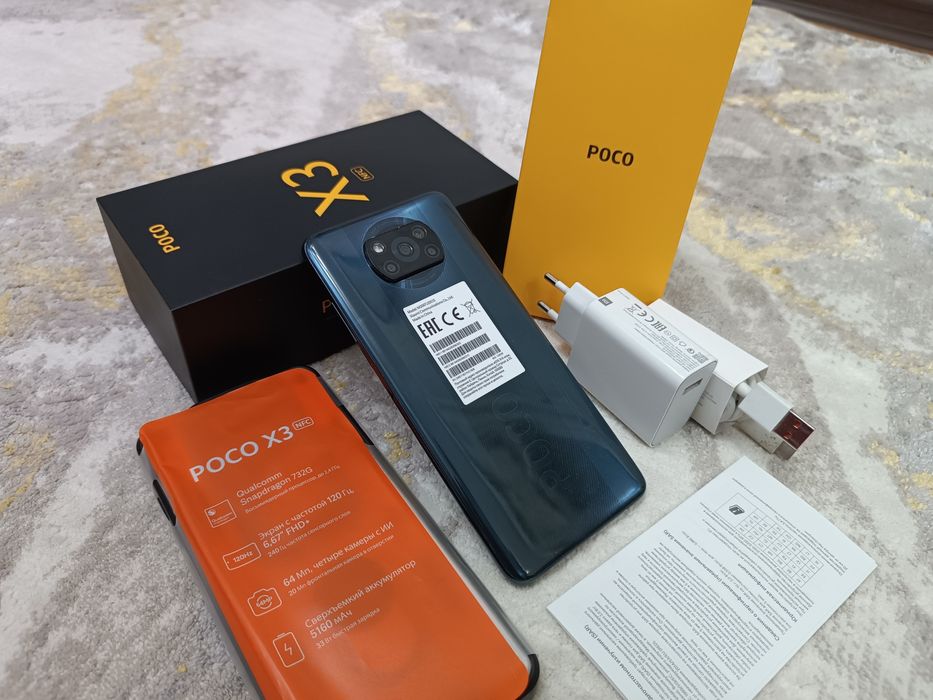 Poco X3 NFC / 128GB Полный комплект.