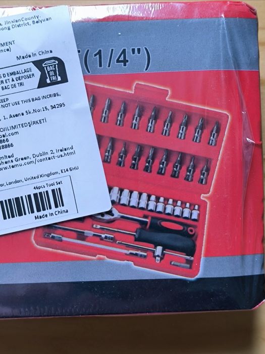 Комплект инструменти 46 части