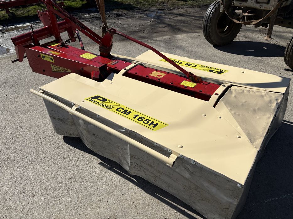 Coasa PZ 165 dupa tractor