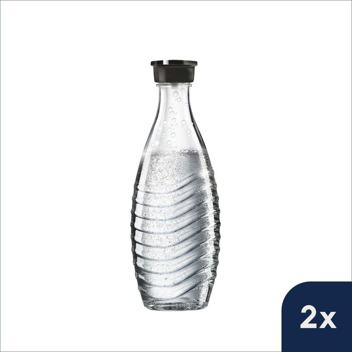 SodaStream DuoPack 2 x 0.7 л, стъкленr бутилки