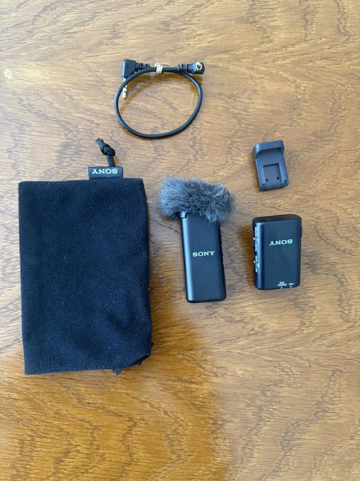 Microfon wireless Sony ECM-W2BT. Lavalera premium