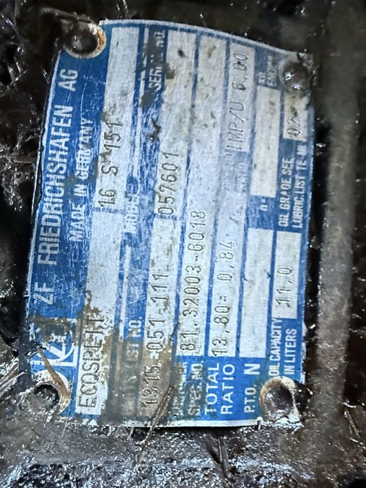 Ман 19.343 340 кс 1998 г на части