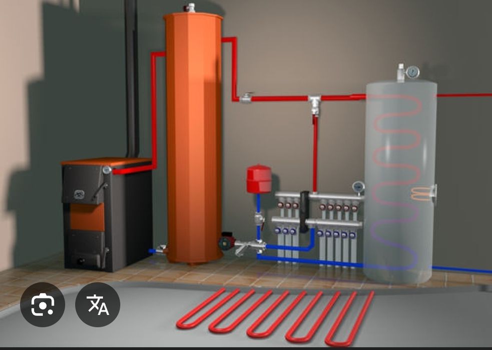 Монтаж отопления