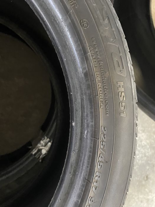 Резина  kumho  ecsta летние
