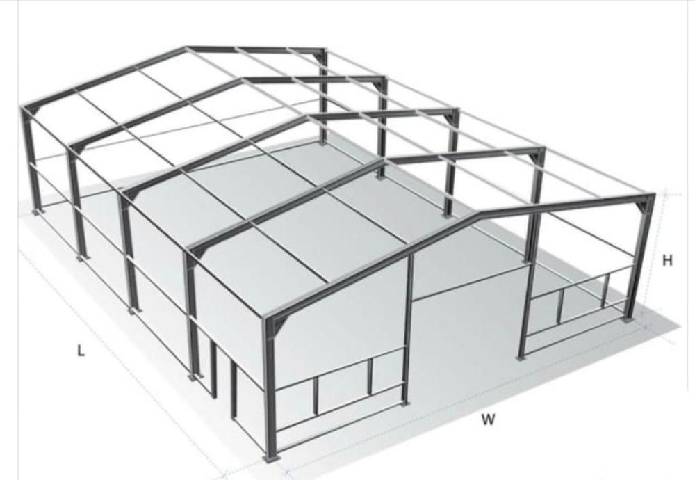 Vand hale metalice  acceptam și variante auto la schimb