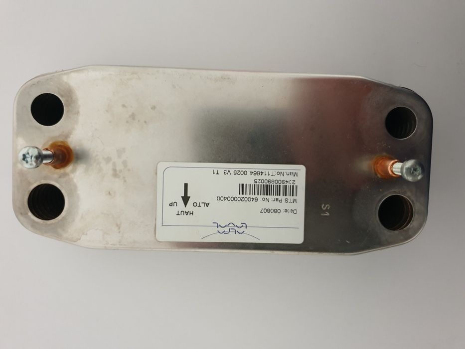 Schimbator Secundar în Placi Centrală Termică Ariston Genus