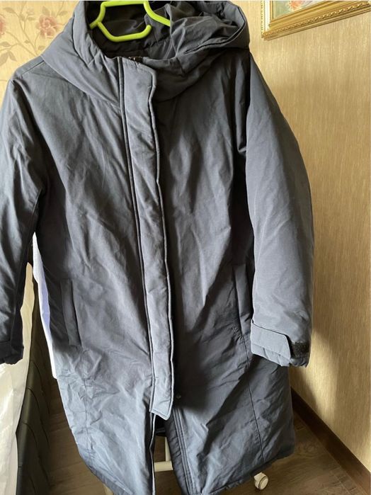 Зимний пуховик для девочки на рост 160 Корея