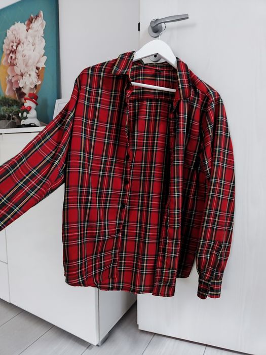 Camasa in carouri pentru Craciun