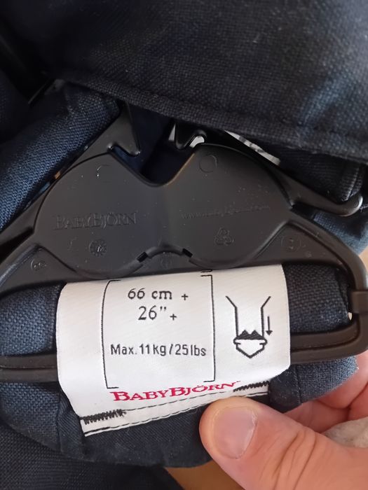 Marsupiu Babyjorn - 11 kg max