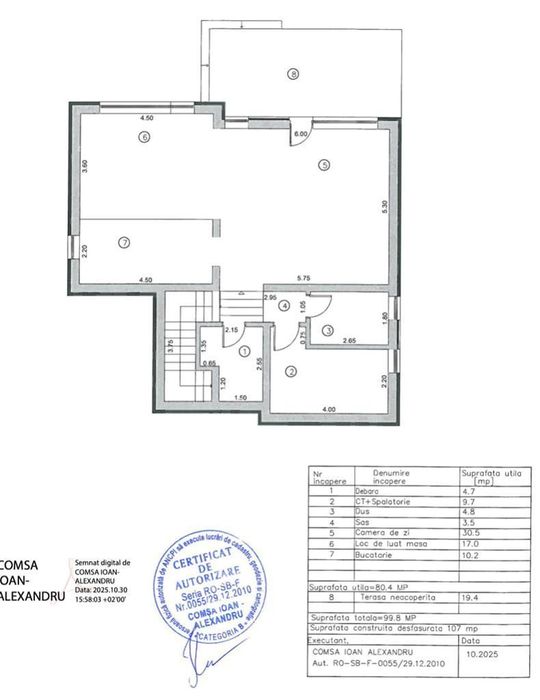 Casa individuala in Selimbar - cu garaj - predare la cheie
