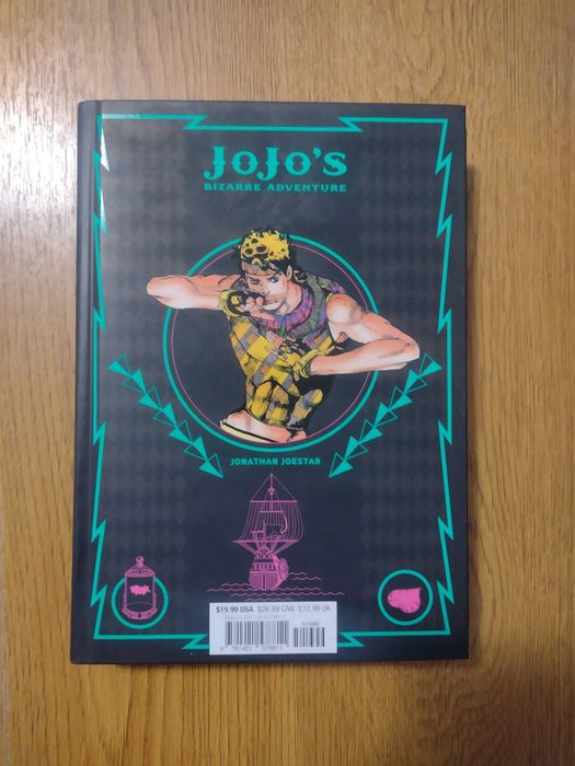 Manga Jojo's Bizarre Adventure Part 1, Vol 1-3. Part 2, Vol 1