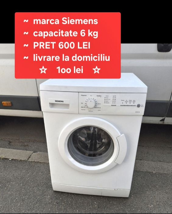 Masini de spalat rufe Bosch Siemens  wms 6000 A++