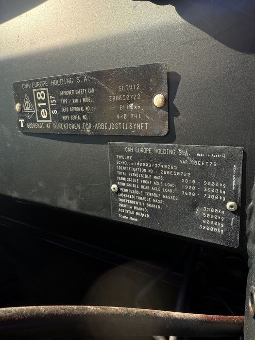 Case MAXXUM X125(New Holland, John Deere)