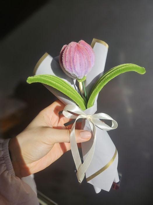 Lalele handmade sarma plusata