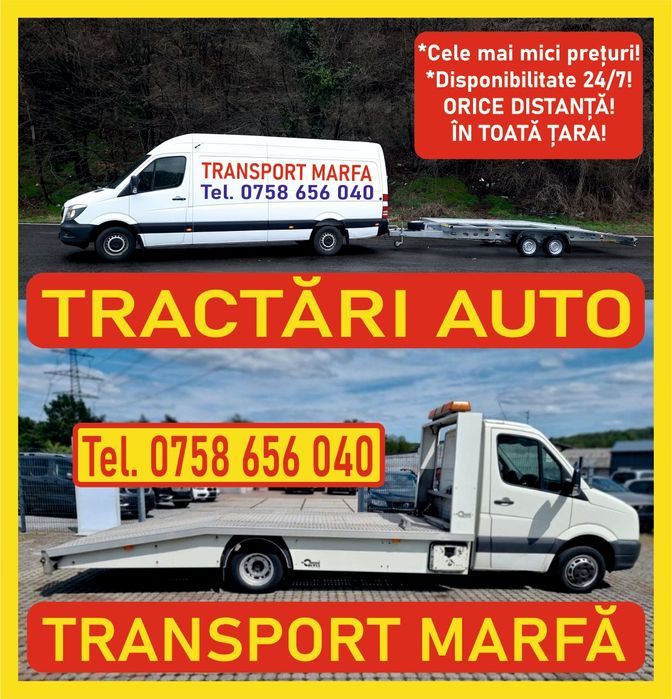 ‼️Tractări auto/Transport marfă‼️Mutări mobilă/Animale/Autoplatforma‼️
