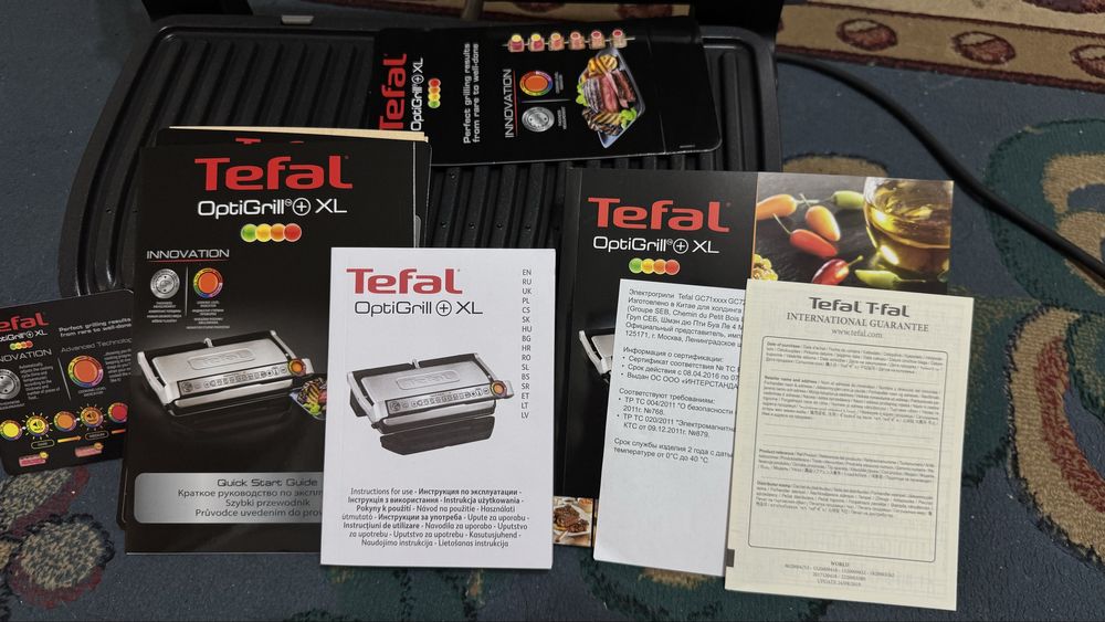 Гриль Tefal Optigrill + XL
