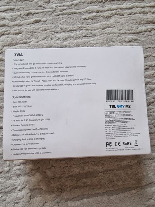 Radiomaster T8L ELRS