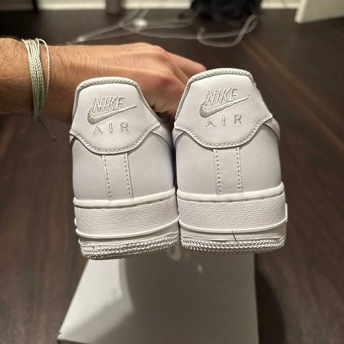 #DISCOUNT# Nike Airforce 1 Low White Ediție Limtată-Verificare Colet