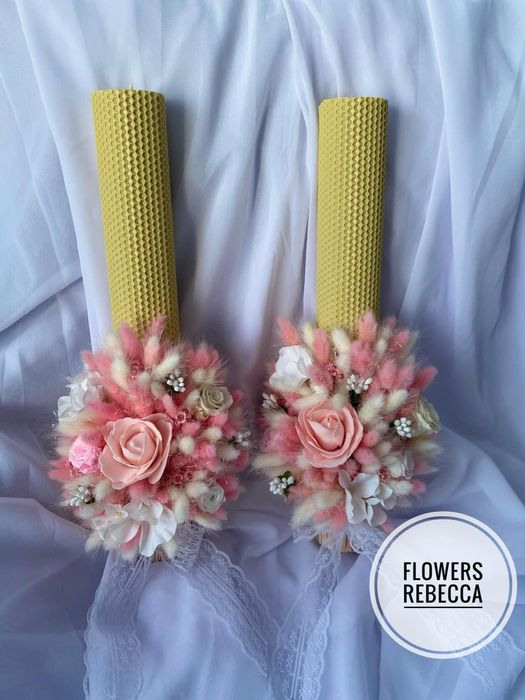 Lumanari ceara personalizate Nunta Botez Cununie Buchet Mireasa Nasa