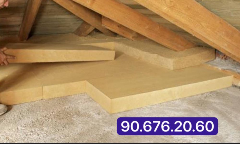 Утепления мансарду под ключ, мин вата, стекловата, базалт.