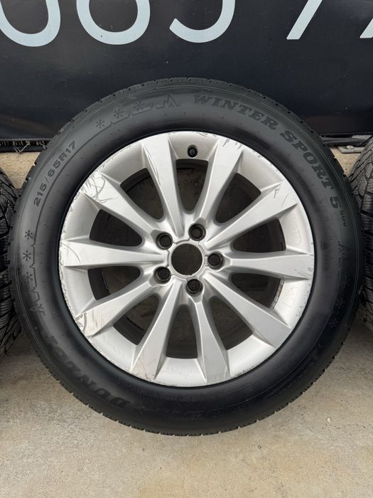 4 броя джанти  с гуми за Ауди с размер  215/65R17