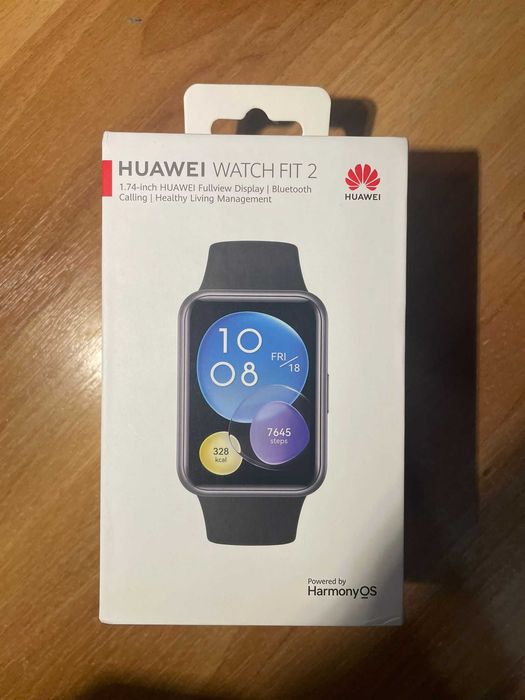 Ceas Smartwatch Huawei Watch Fit 2 Midnight Black NOU Sigilat