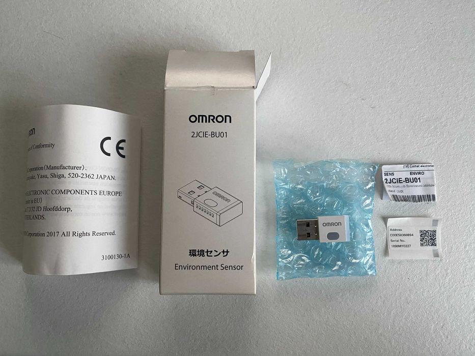 Omron 2JCIE-BU01 сензор, температура, влага, качество на въздуха
