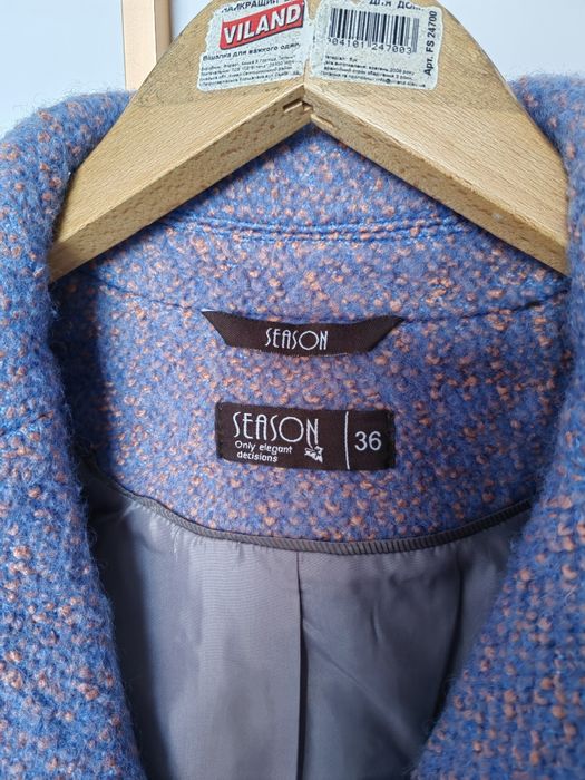 Пальто 100% шерсть 40-42 Украина