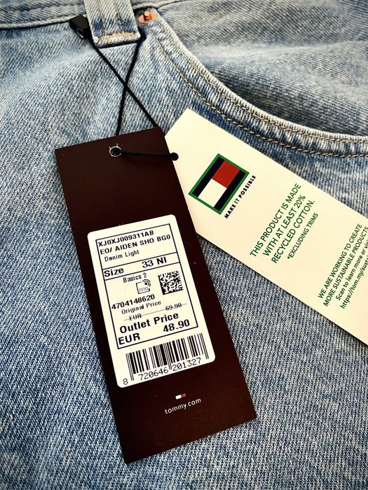 Șorturi Tommy Hilfiger, Denim Light