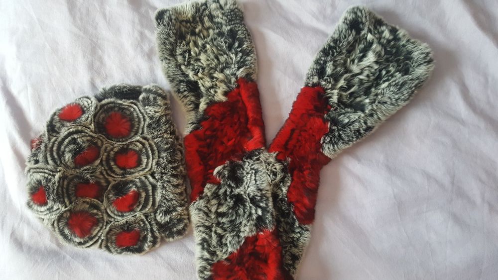 Продам шапку новую кролик