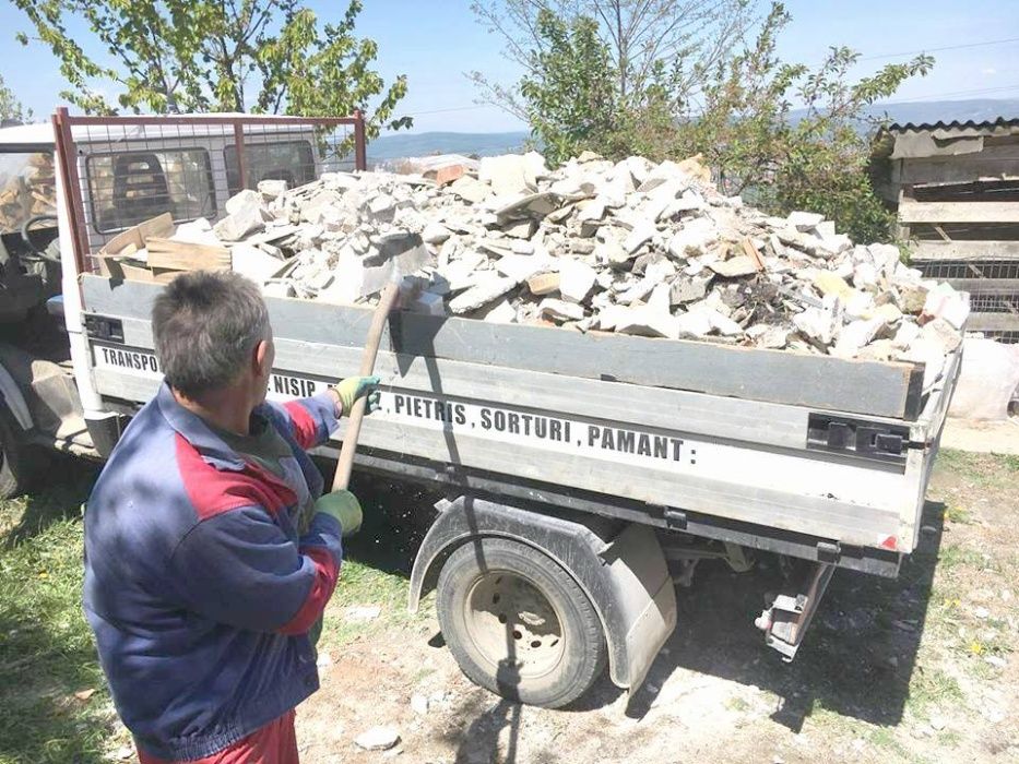 Transport moloz ieftin mobila deseu demolari