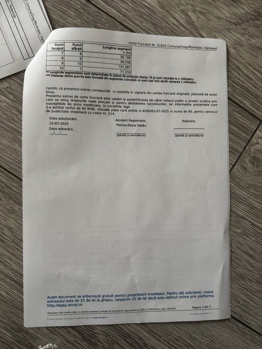 Teren in sinteu bihor