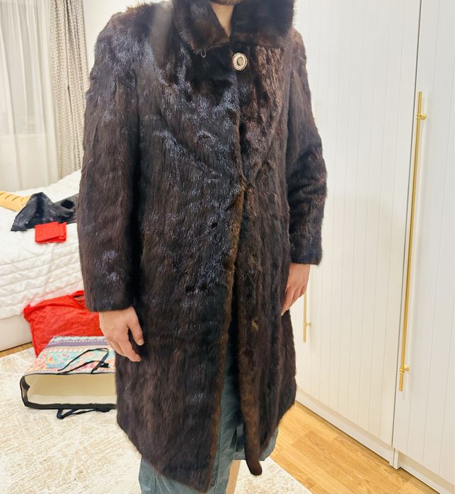 Продам шубу ноковую размер L-XXL