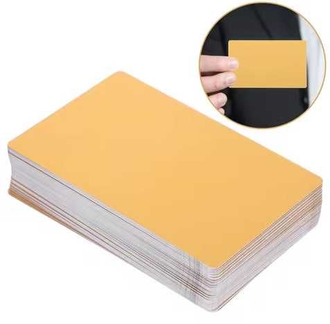 визитки премиум качества алюминиевые черный и золотой цвет печать УФ