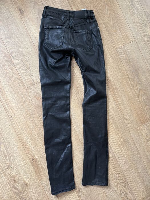 Pantaloni  Pinko cerati noi  cu detalii