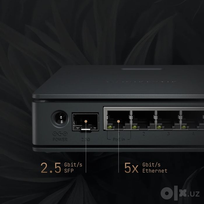 # MikroTik hAP ax S E62iUGS-2axD5axT WiFi6 Гигабитный Маршрутизатор