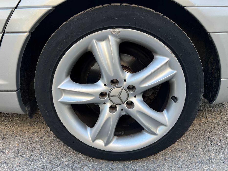 Джанти с гуми 17 цола Спорт пакет за Mercedes Мерцедес W209 W203