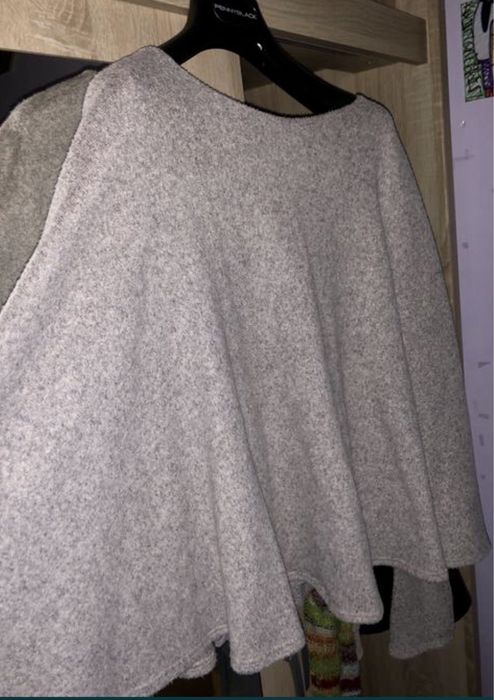 Poncho Zara violet