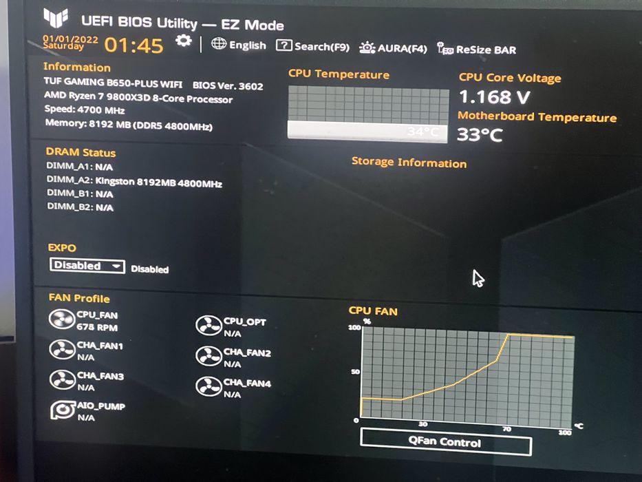 ASUS TUF GAMING B650-PLUS WIFI – 7 9800x3D 7 7800x3d