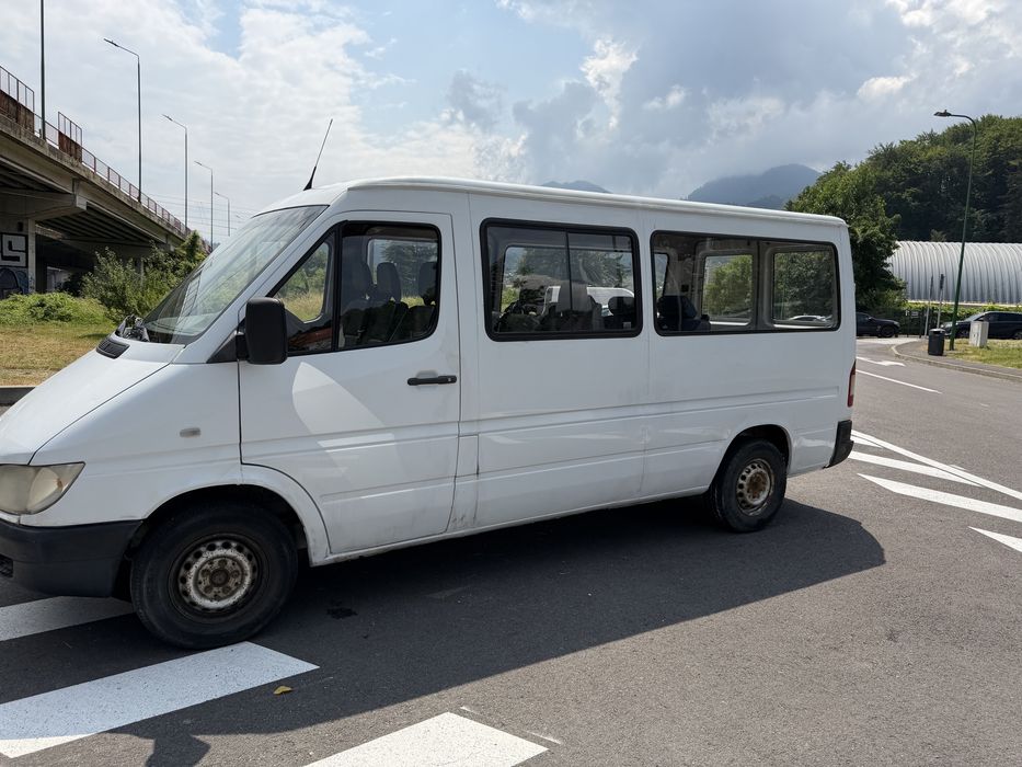 Titlu: Mercedes Sprinter 211 CDI 2005 LWB Maxi M1 8+1 ITP 1 an Brașov