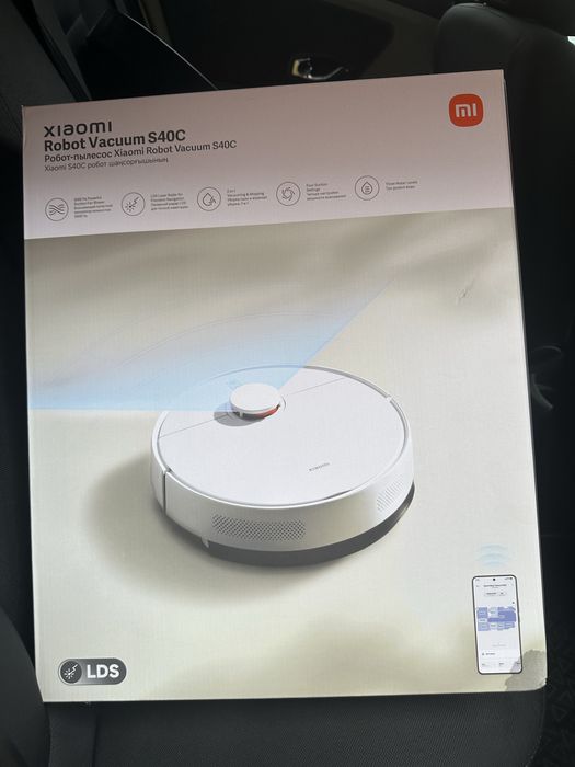 Робот прахосмукачка Xiaomi Robot S40C нов Vacuum в гаранция