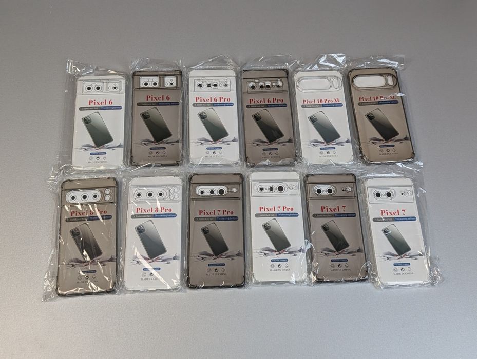 Google Pixel 6a, 6, 7, 7 Pro, 8a, 8, 8 Pro, 10 Pro XL chexol