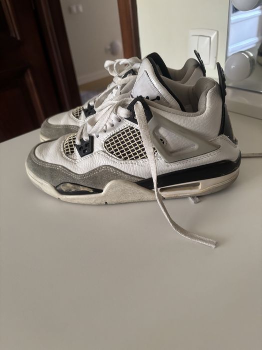 Jordan 4 Military Black marimea 38