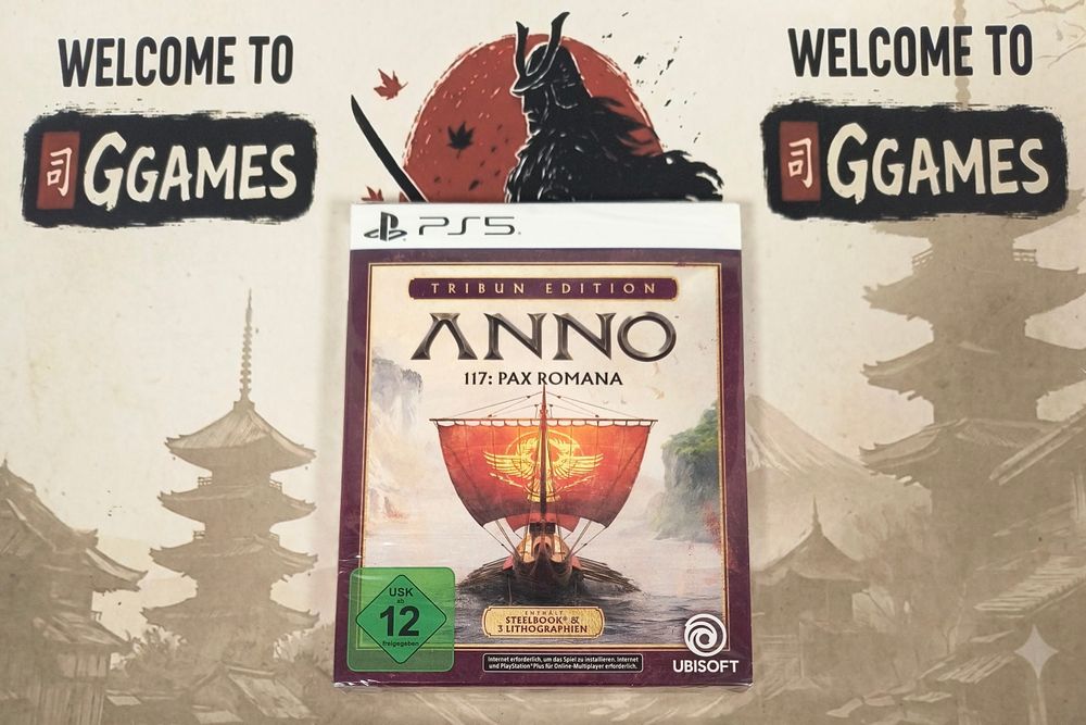 Anno Pax Romana Tribun edition Steelbook PS5