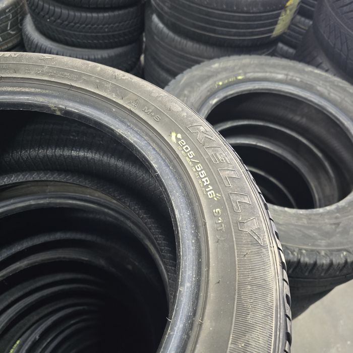 2x 205/55/16 M+S KELLY 2022 Stare excelentă