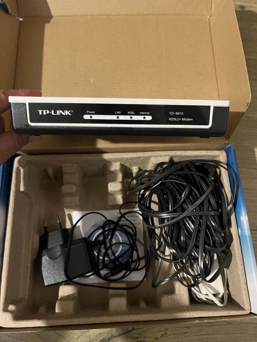 Модем TP-Link не новый, но рабочий
