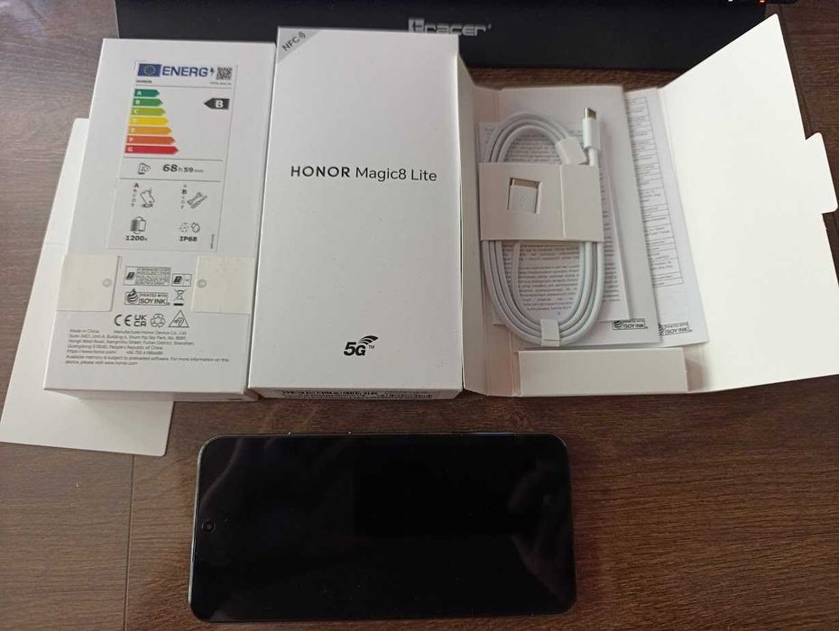 ЧИСТО НОВ! Honor Magic 8 Lite 5G – 512GB с 2 год пълна гаранция!