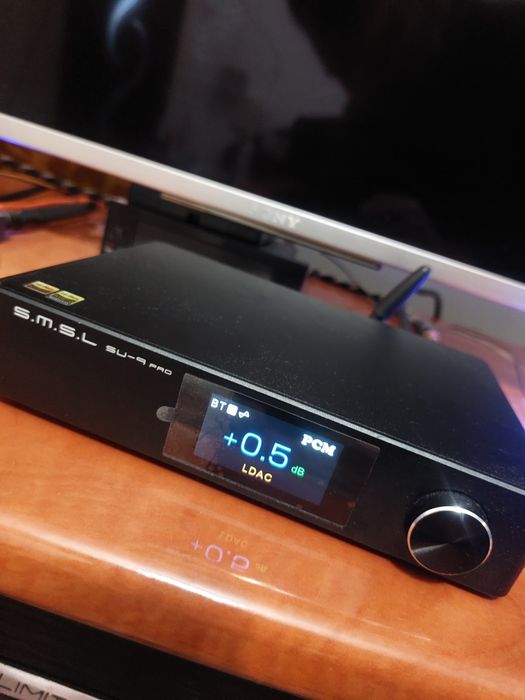 DAC SMSL SU-9 PRO. Convertor digital-analog cu bluetooth