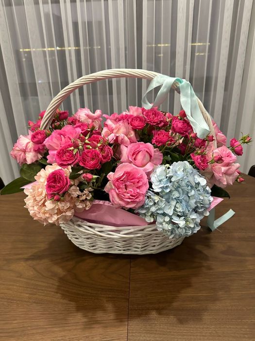 Свежий букет только получили