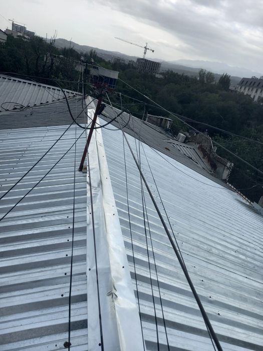 Ремонт крыши, устранение протечек